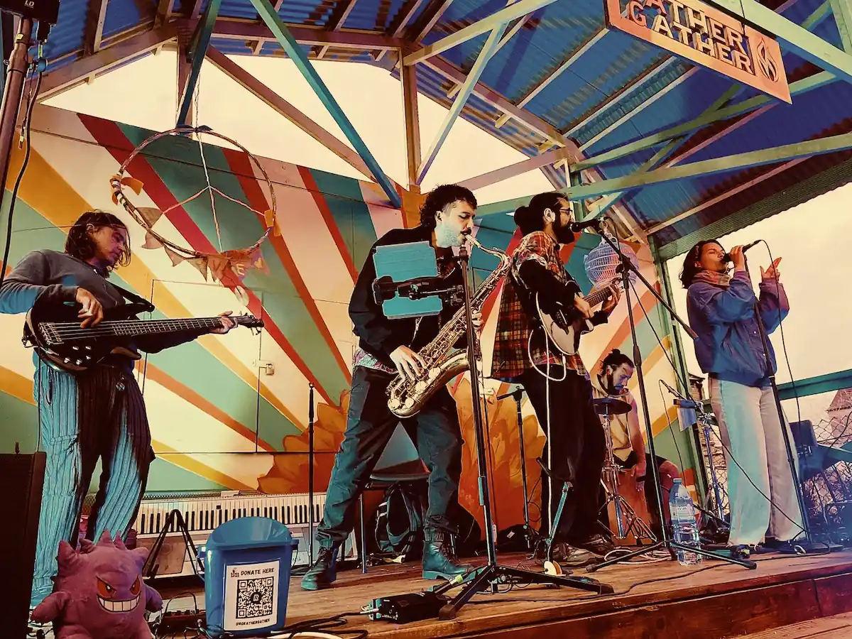 Rather gather, con Pilar y Parejonidas